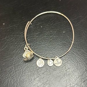 Alex and Ani Pearl Charm Bracelet